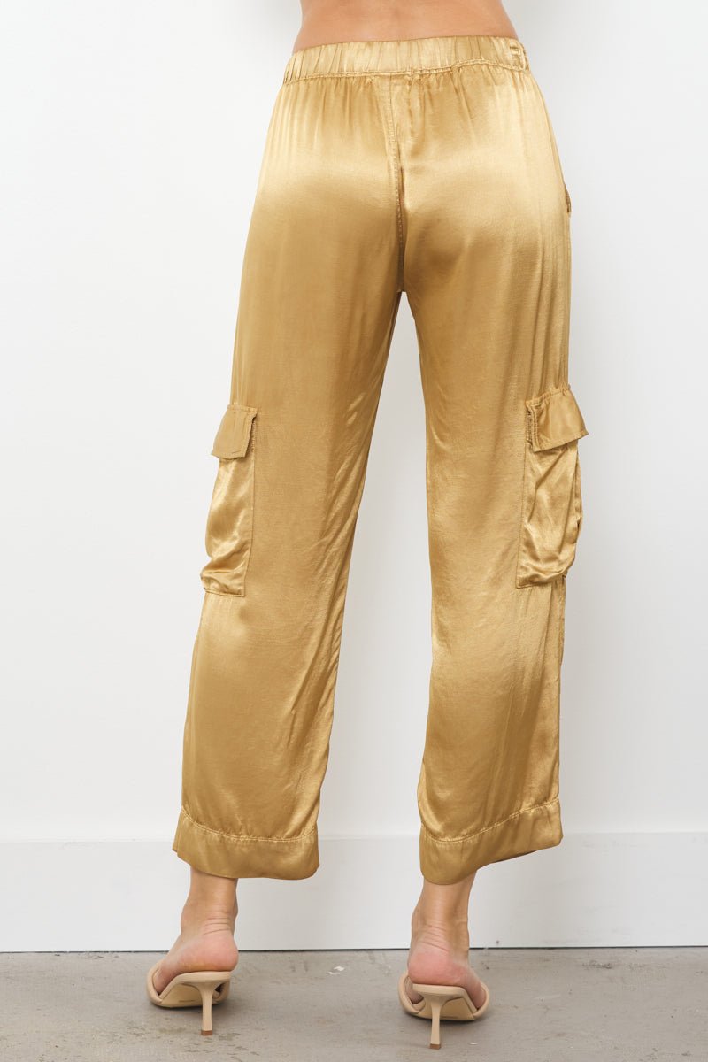 SILKY CARGO PANT