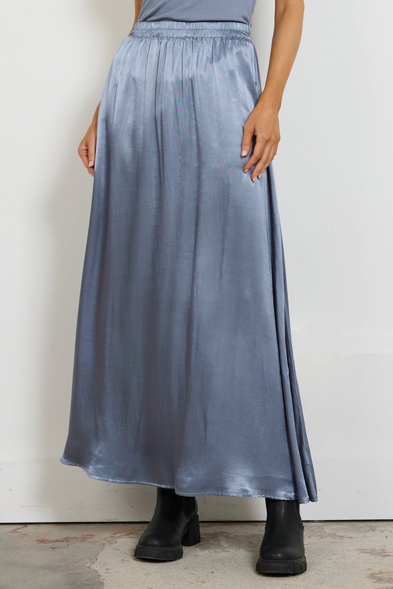 MAUREEN SATIN VOLUME SKIRT