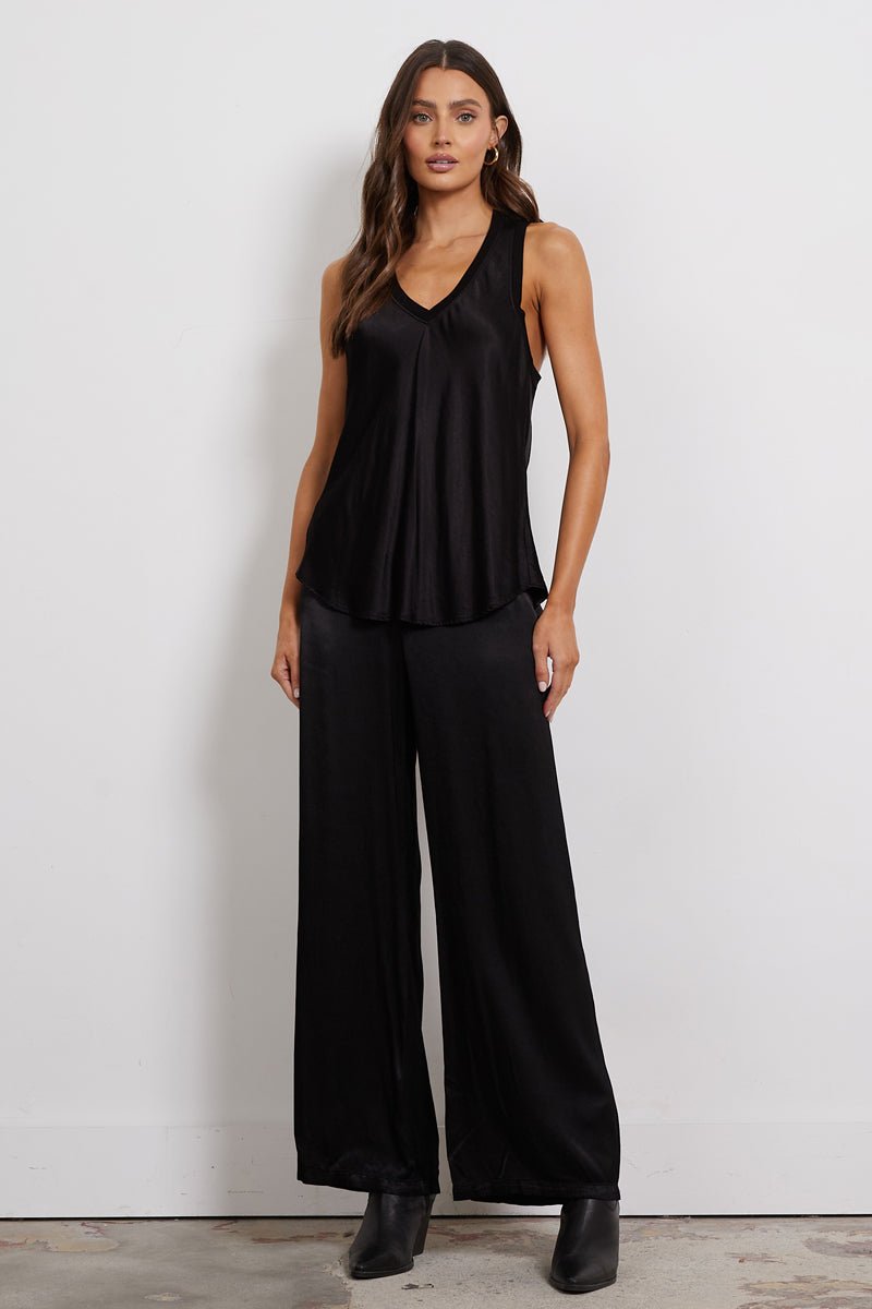 CALI CHILL SILKY WIDE LEG  LONG PANT