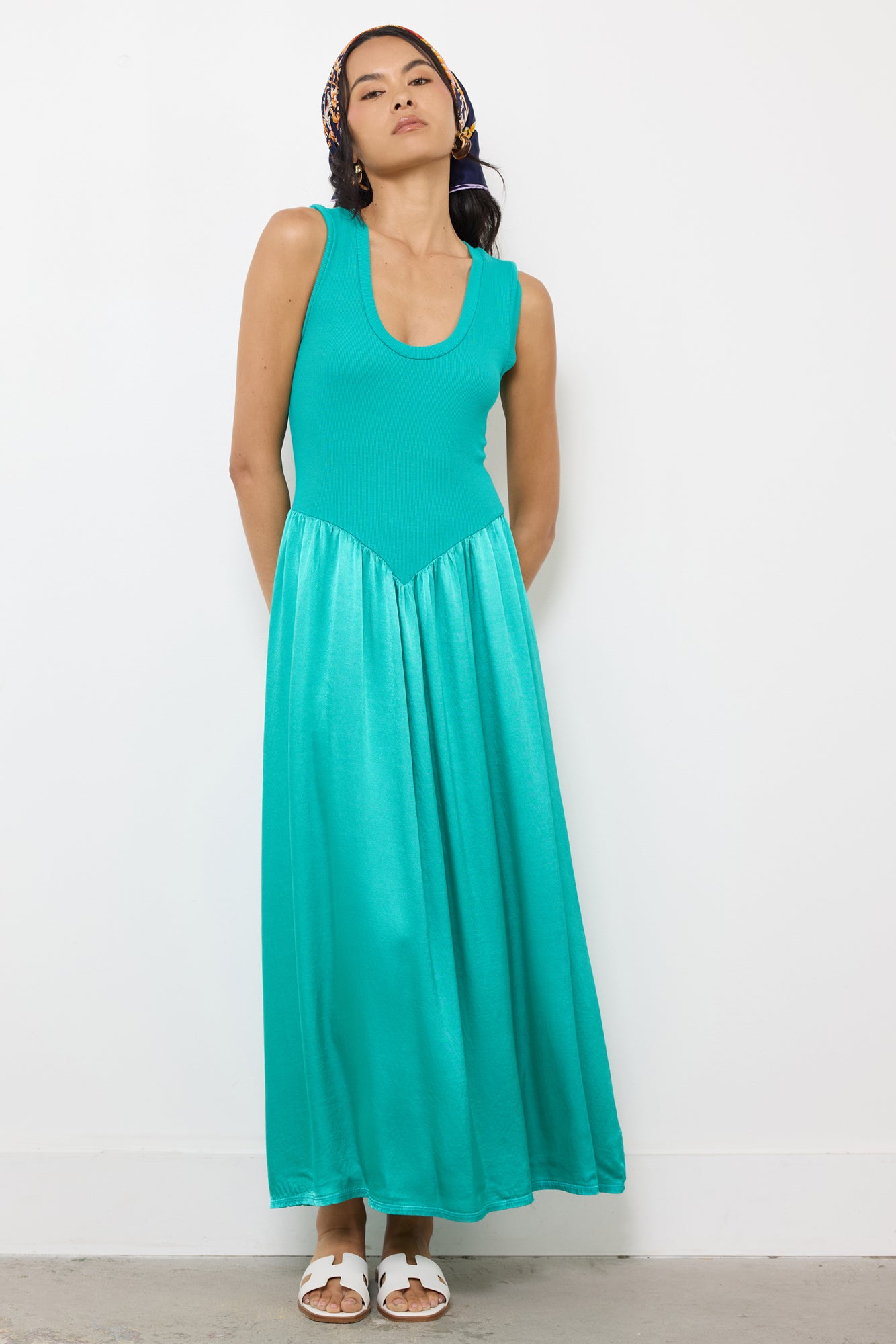 OLIVER SILKY TANK DRESS