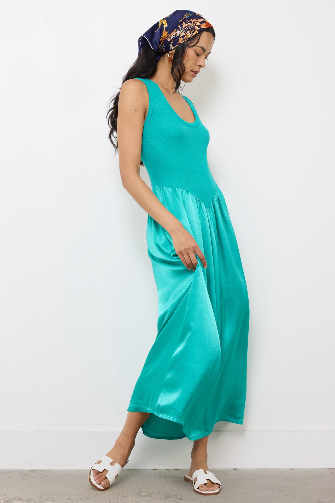 OLIVER SILKY TANK DRESS