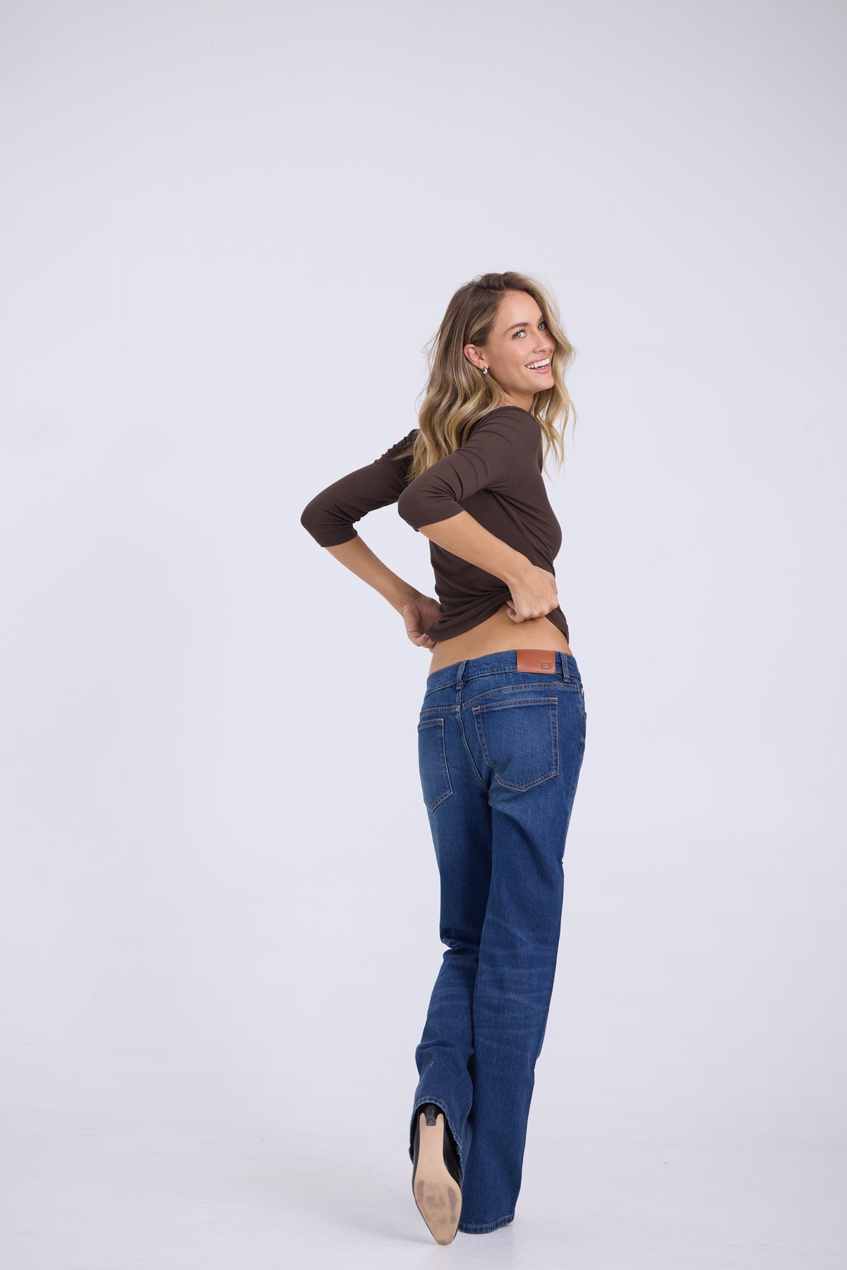 EVERLY 3/4 SLEEVE TOP