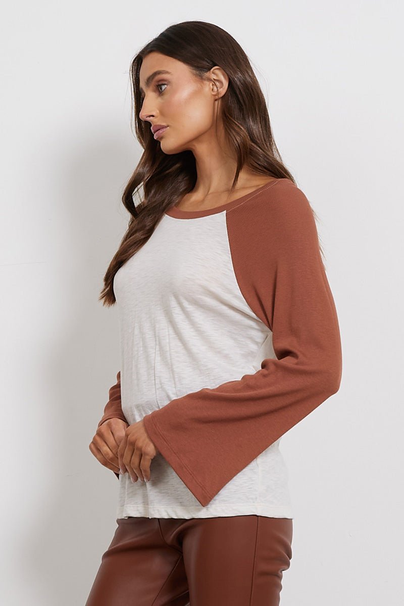 BASEBALL BELL SLEEVE TEE