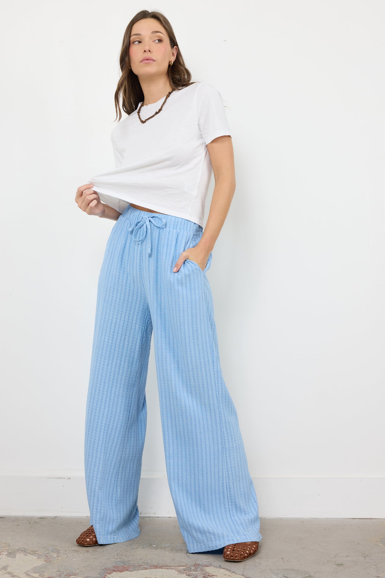 DAMIEN HEAVY SLUB BOXY TEE