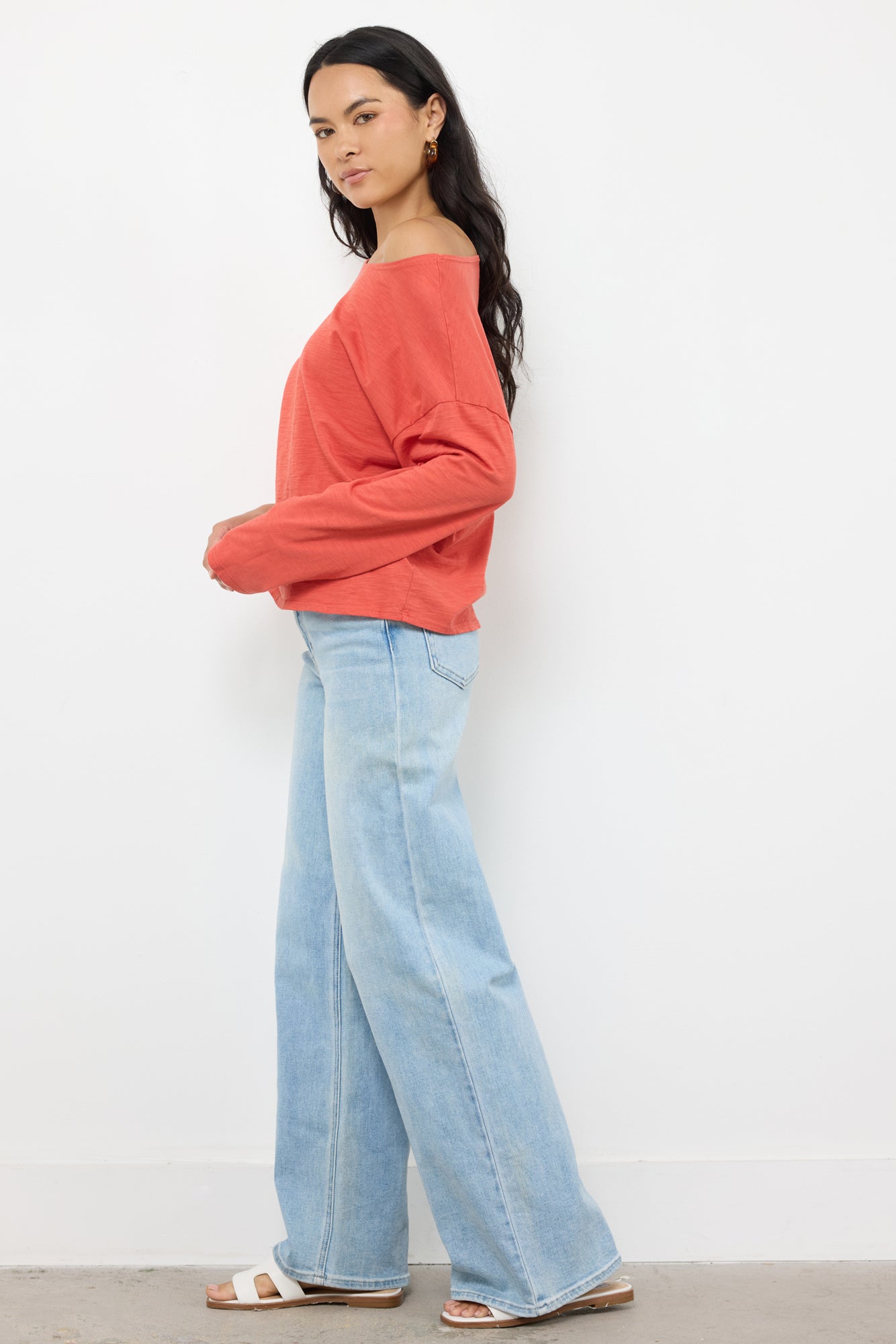 MARLOW HEAVY SLUB LONG SLEEVE