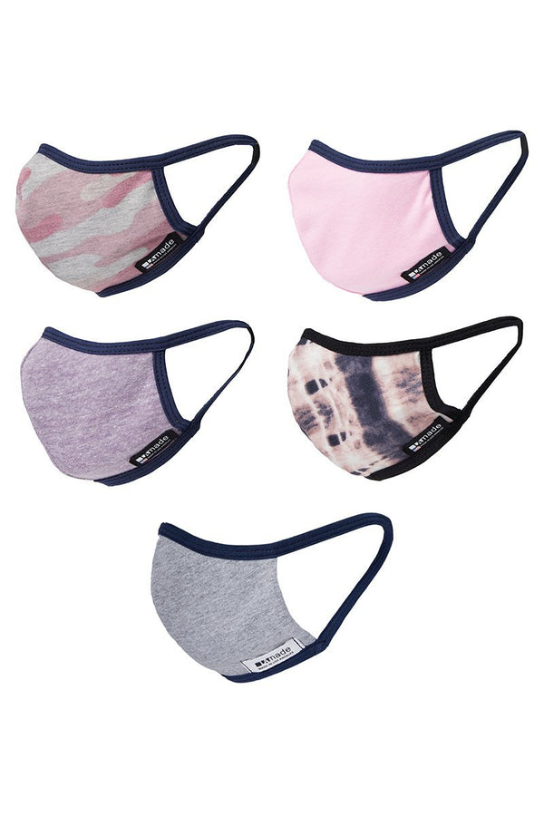 THE BREEZY PACK (5) - FACE MASKS FOR MEN & WOMEN