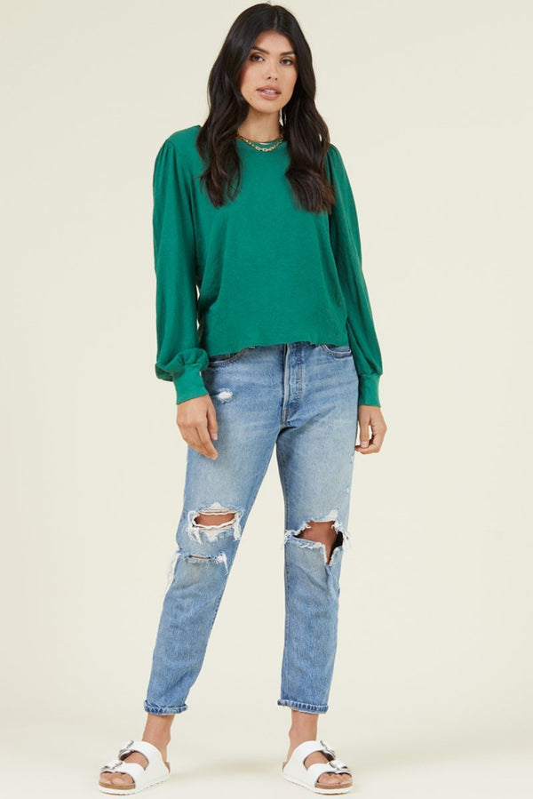 TINSLEY LINEN TOP