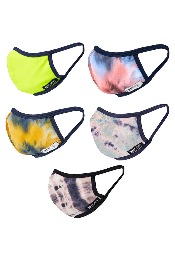 THE HIPPIE PACK (5) - FACE MASKS FOR MEN & WOMEN