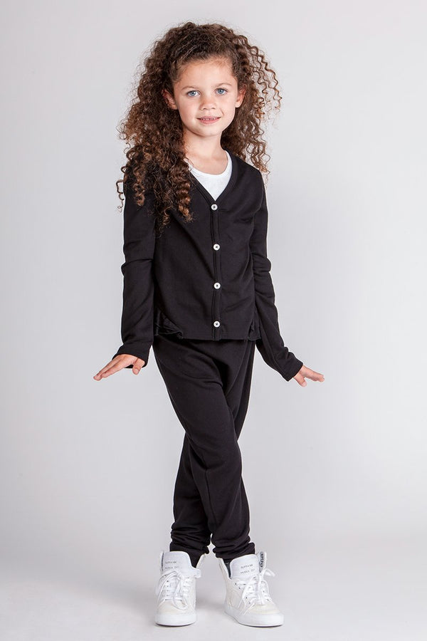 CAMELA RUFFLE CARDIGAN
