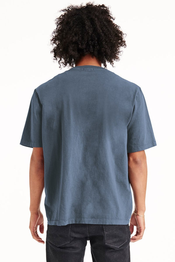 ECHO PARK TEE - COBALT BLUE