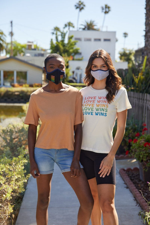 LIMITED EDITION - LOVE WINS RAINBOW PACK (3) - STYLISH FACE MASKS FOR MEN & WOMEN