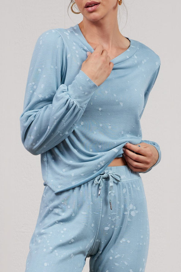 TINSLEY TOP - CITADEL SPLATTER TIE DYE