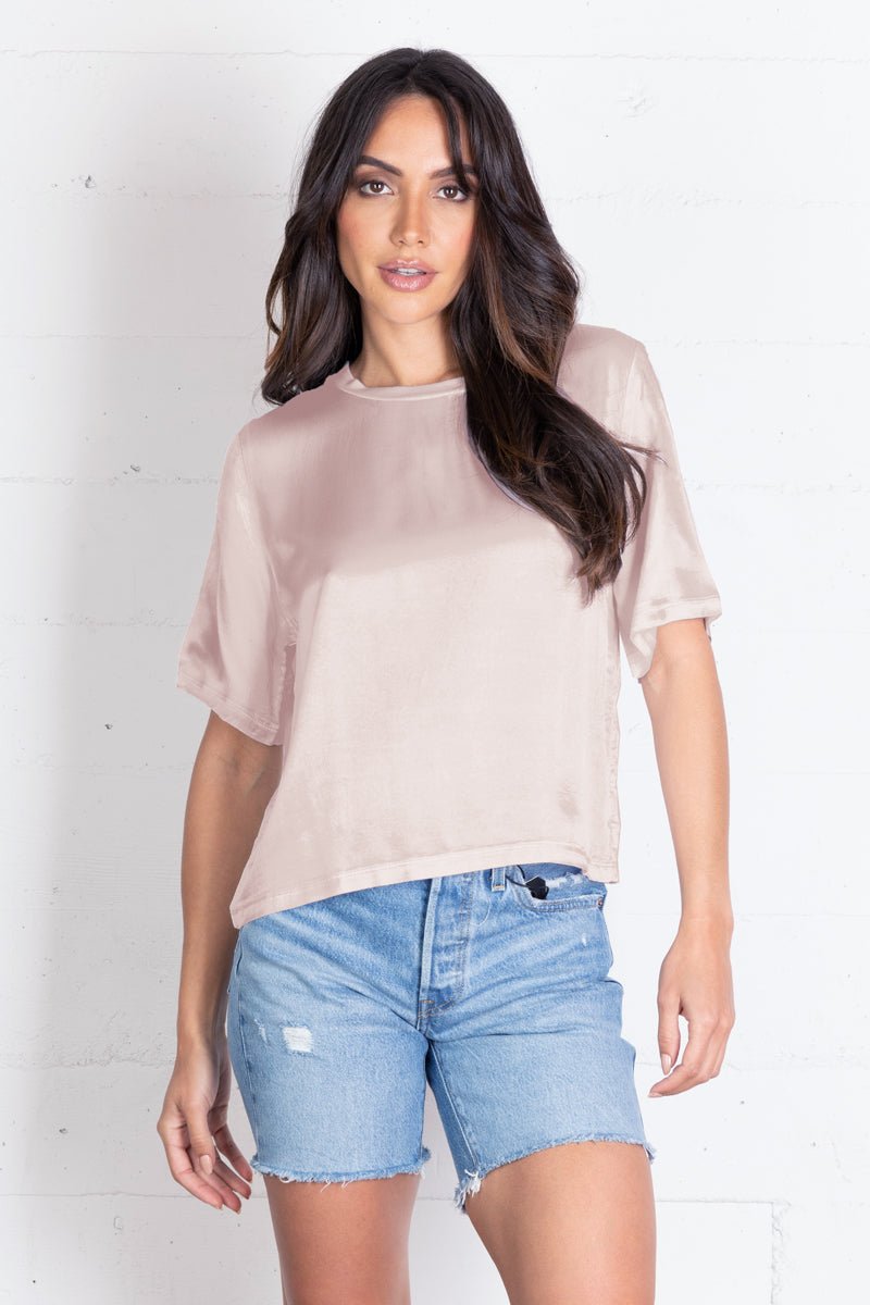 LAmade エルエーメイド Nights in The City Silky Tee レディース-