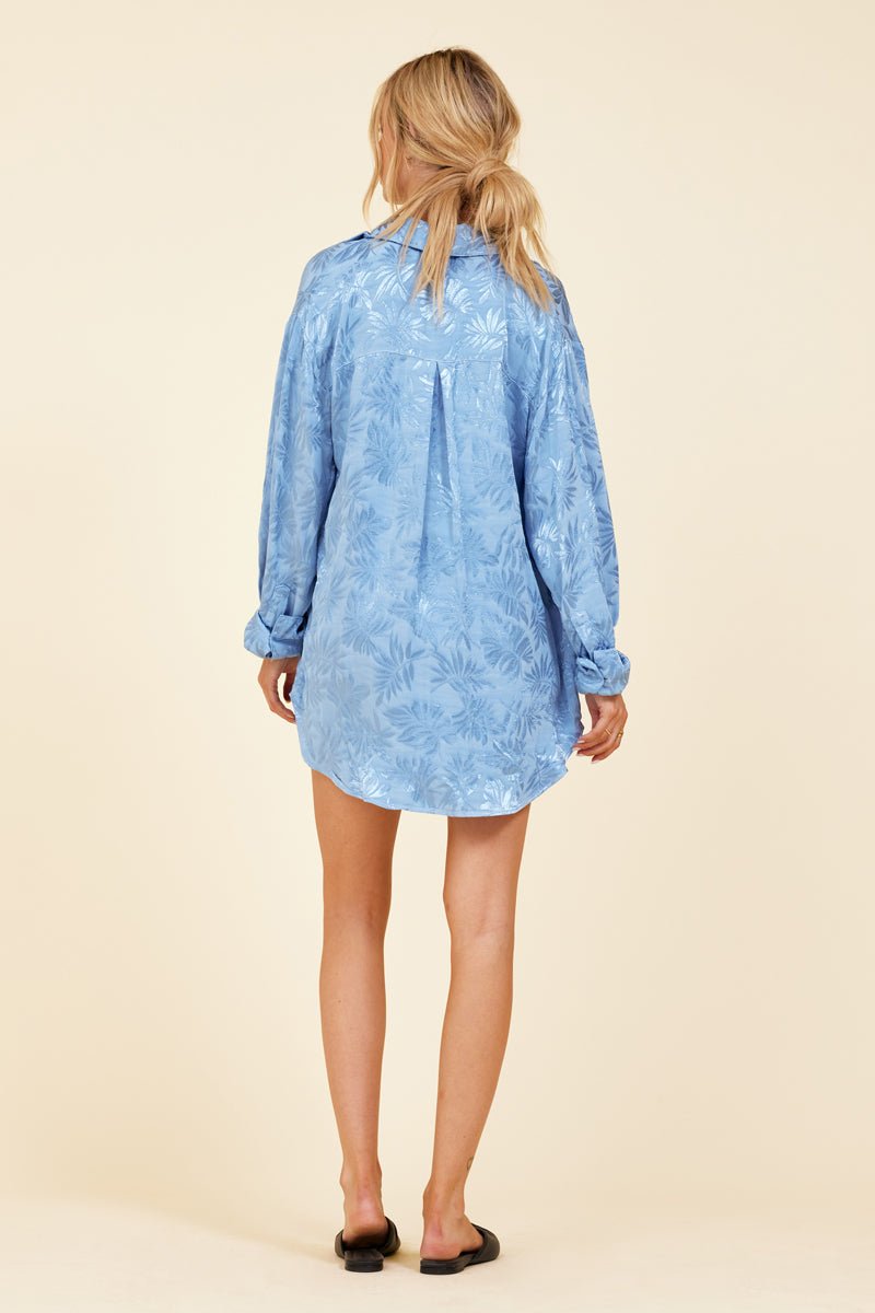 EVELYN VACATION BUTTON UP